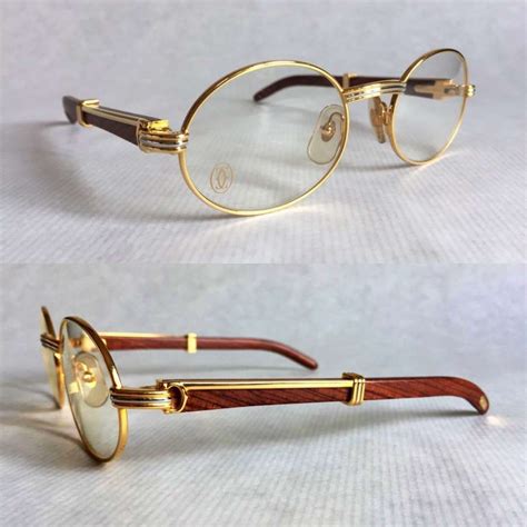 cartier wood frames replica|cartier wood frames men's.